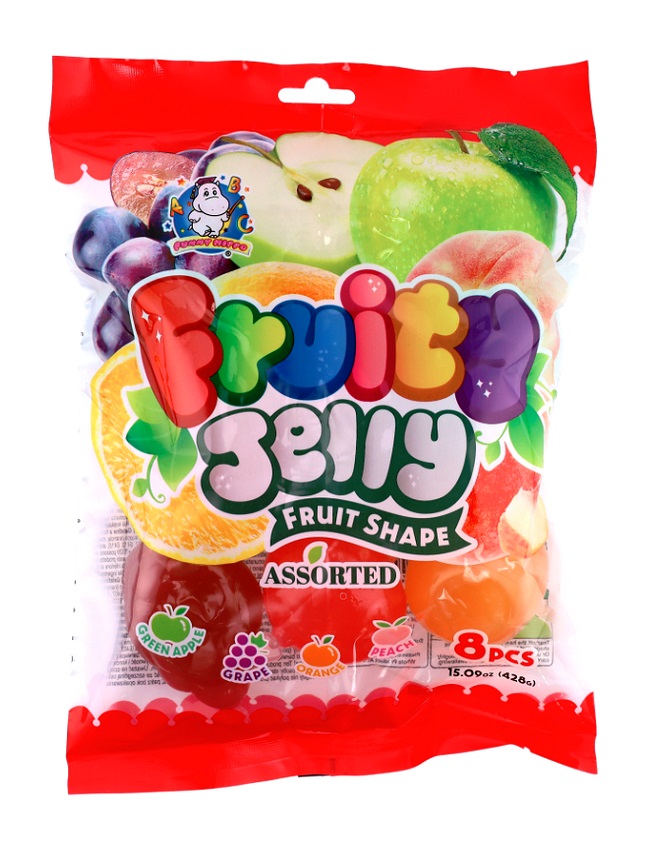 Gelatine alla frutta da succhiare Fruity Jelly - ABC 428g (8pz)